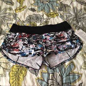 NWT Lululemon Speed Up Shorts